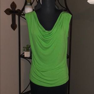 Talbots Cowel Scoop Neck Top